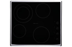 Hotpoint CRM641DX Ceramic Hob - Black